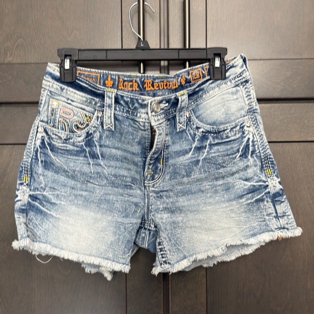 Rock Revival Semah Easy Stretch Short 28